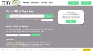 
                            9. Tiny URL | Free Short URL Redirects with Tinycc