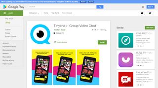 
                            4. Tinychat - Group Video Chat - Apps on Google Play