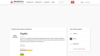 
                            5. TinyPic Alternatives | Reviews | Pros & Cons - Alternative.me