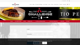 
                            2. Tio Pepe Challenge Login | tiopepe.es - Tío Pepe