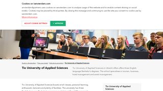 
                            5. Tio University of Applied Sciences | I amsterdam