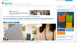 
                            12. Tip: Choose Whether to Sign in to Windows 10 with Your Microsoft ...