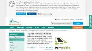 
                            10. Tip: hoe werkt Parkmobile? | SeniorWeb