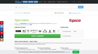 
                            10. Tipico Casino Online: Games, Bonus Offers, Review - Keytocasino