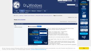
                            7. Tipp: Serverbefehle - Dr. Windows