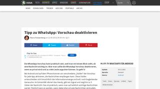 
                            10. Tipp zu WhatsApp: Vorschau deaktivieren – GIGA