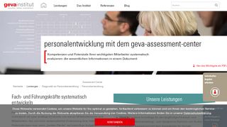 
                            7. Tipps für Bildungsträger zum geva-test® System ... - GEVA-Institut