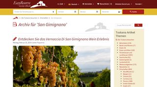 
                            10. Tipps und Informationen zum Thema 'San Gimignano', um Ihnen bei ...