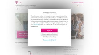 
                            6. Tipps und Infos - Telekom - Conferencing ... - Konferenzen - Telekom