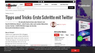 
                            4. Tipps und Tricks: Erste Schritte mit Twitter - COMPUTER BILD