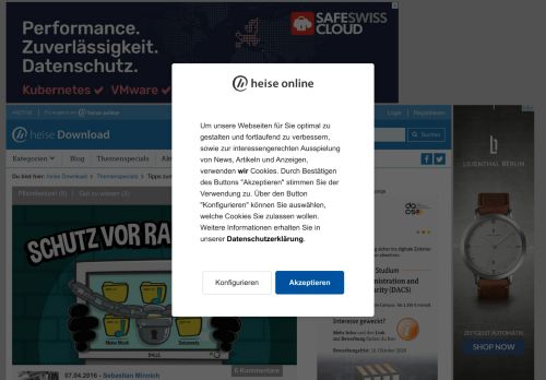 
                            6. Tipps zum Schutz vor Ransomware | heise Download