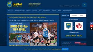 
                            13. Tippspiel – Buxtehuder SV – Handball Bundesliga Frauen
