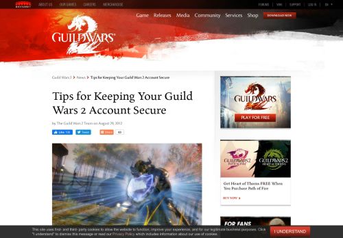 
                            11. Tips for Keeping Your Guild Wars 2 Account Secure | GuildWars2.com