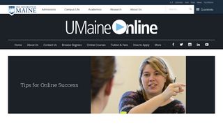 
                            11. Tips for Online Students | UMaineOnline | University of Maine