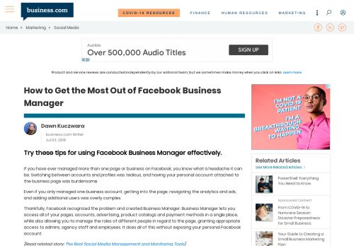 
                            7. Tips for Using Facebook Business Manager - Business.com