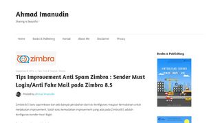 
                            11. Tips Improvement Anti Spam Zimbra : Sender Must Login/Anti Fake ...