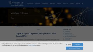 
                            1. Tips - Logon Script to Log On to Multiple Hosts with SecureCRT