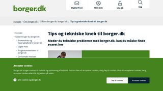 
                            9. Tips og tekniske kneb til borger.dk