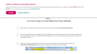 
                            5. Tips on how to log in to the Millennium bcp website - Millenniumbcp