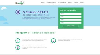 
                            2. TiraNota | Emissor de Notas Fiscais Eletrônicas Gratuito