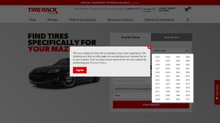 
                            8. Tire Rack - Tires for Mazda Mazdaspeed3 Sport