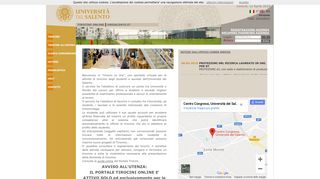 
                            12. Tirocini Online :: Home Page - Università del Salento