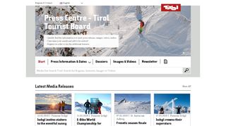 
                            13. Tirol Werbung Presse-Portal - Tirol.at