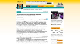 
                            9. Tiscali Deutschland verschwindet ab September - teltarif.de News