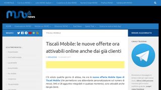 
                            11. Tiscali Mobile: le nuove offerte ora attivabili online anche dai già clienti