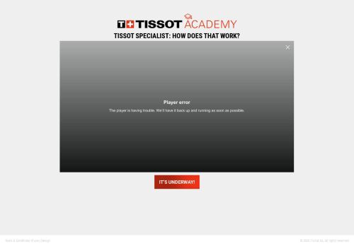 
                            1. Tissot Academy