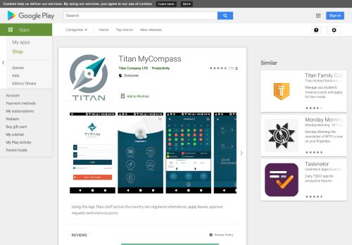 
                            6. Titan MyCompass - Google Play पर ऐप्लिकेशन