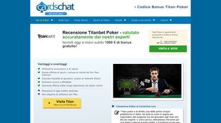 
                            12. Titan Poker - Codice bonus per Titan Poker - €1000 GRATIS!