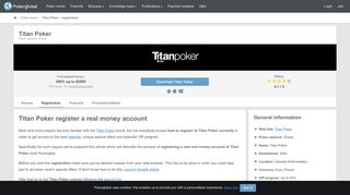 
                            5. Titan Poker register - how to register an account at Titan Poker