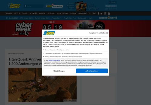 
                            12. Titan Quest: Anniversary Edition mit über 1.200 Änderungen ...