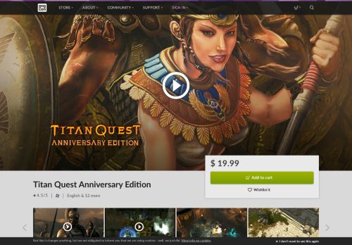 
                            10. Titan Quest Anniversary Edition on GOG.com