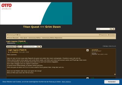 
                            5. Titan Quest - Login ingame [TQAE:R]