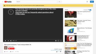 
                            8. titan quest windows 7 and vista problem fix - YouTube