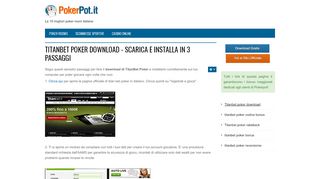 
                            7. TitanBet poker download - Scarica e installa in 3 passaggi