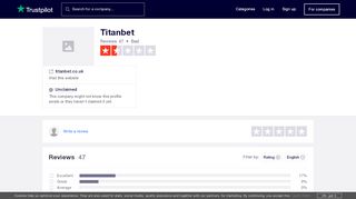 
                            13. Titanbet Reviews | Read Customer Service Reviews of ...