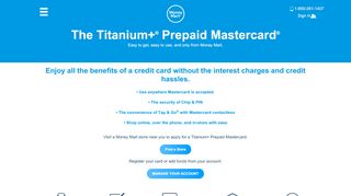 
                            3. Titanium+ Prepaid Mastercard | Money Mart