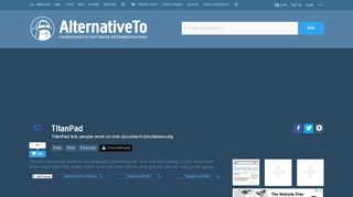 
                            7. TitanPad Alternatives and Similar Software - AlternativeTo.net