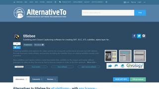 
                            8. titlebee Alternatives and Similar Software - AlternativeTo.net