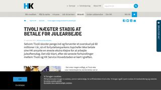 
                            9. Tivoli nægter stadig at betale for julearbejde - HK