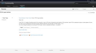 
                            10. Tivoli:Tivoli:TPC-R Login interface Forum - IBM