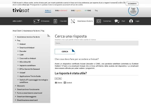 
                            12. tivùsat - Che cosa devo fare per accedere a tivùsat?