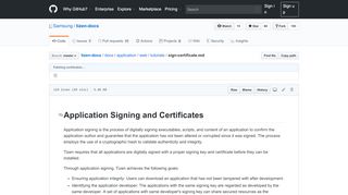 
                            8. tizen-docs/sign-certificate.md at master · Samsung/tizen-docs · GitHub