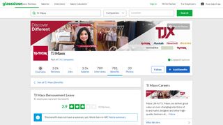 
                            9. TJ Maxx Employee Benefit: Bereavement Leave | Glassdoor