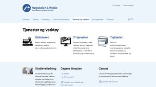 
                            3. Tjenester og verktøy - Høgskolen i Molde