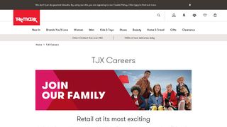 
                            1. TJX Careers - TK Maxx