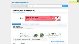 
                            7. tjxeu-traffic.com at WI. Login - WebBook - Website Informer